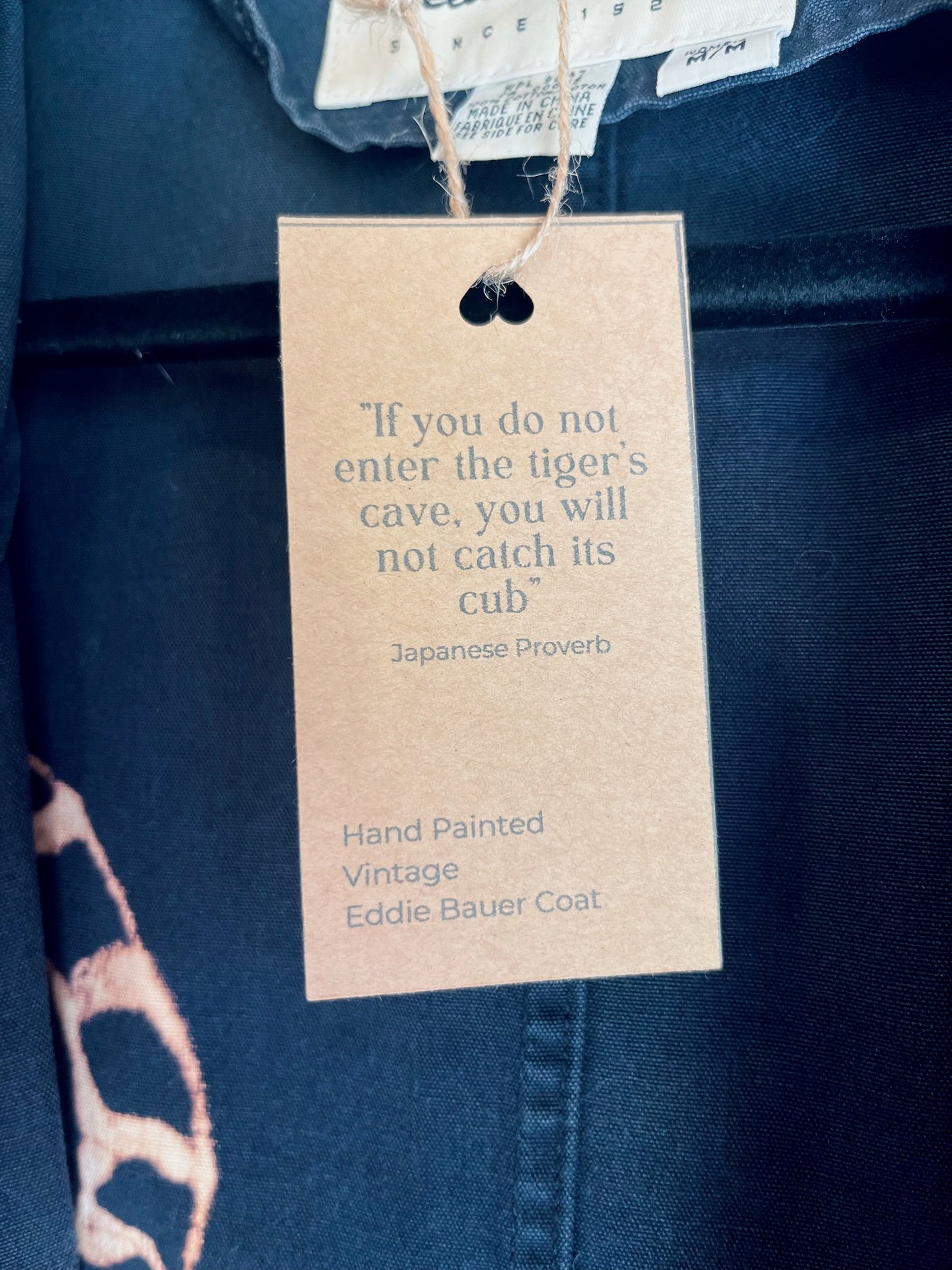 Japanese Tiger Vintage Eddie Bauer Coat - iambabyhands