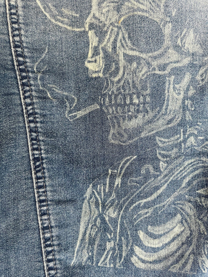 Yee-Haw Thrifted Denim Jacket - iambabyhands