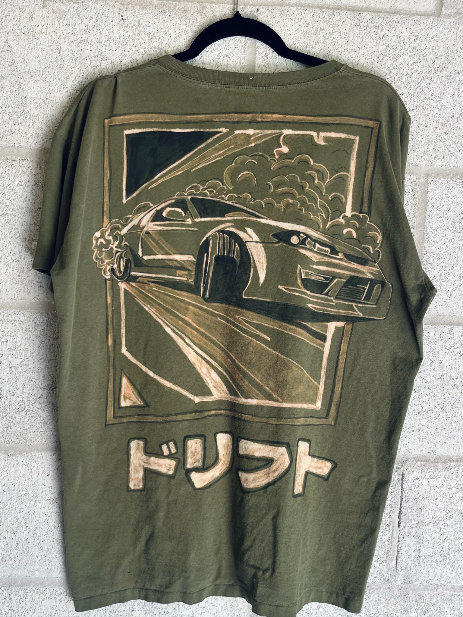 Thrifted Japanese “Drift” Graphic Tee - iambabyhands