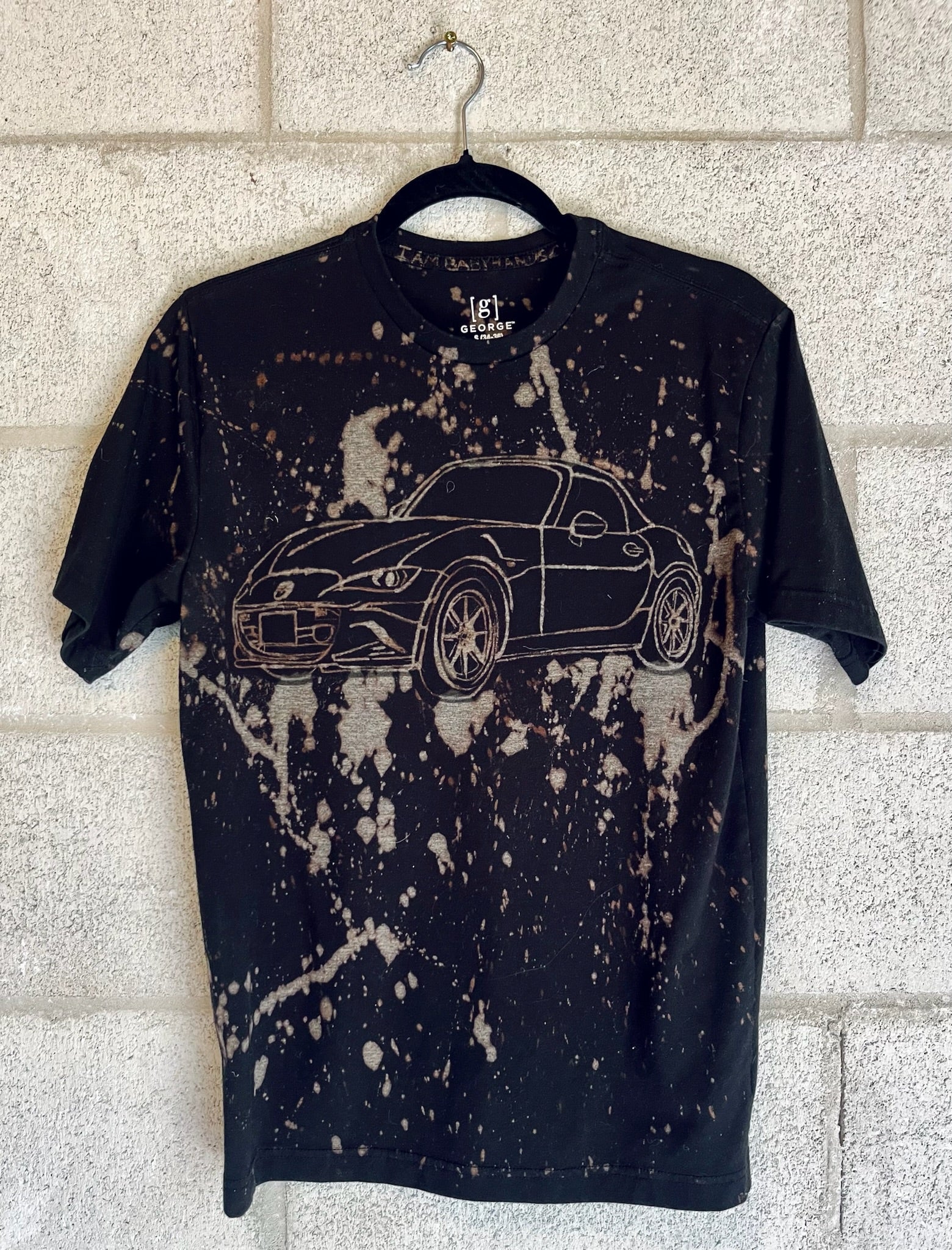MX-5 Mazda Miata Black Tee - iambabyhands