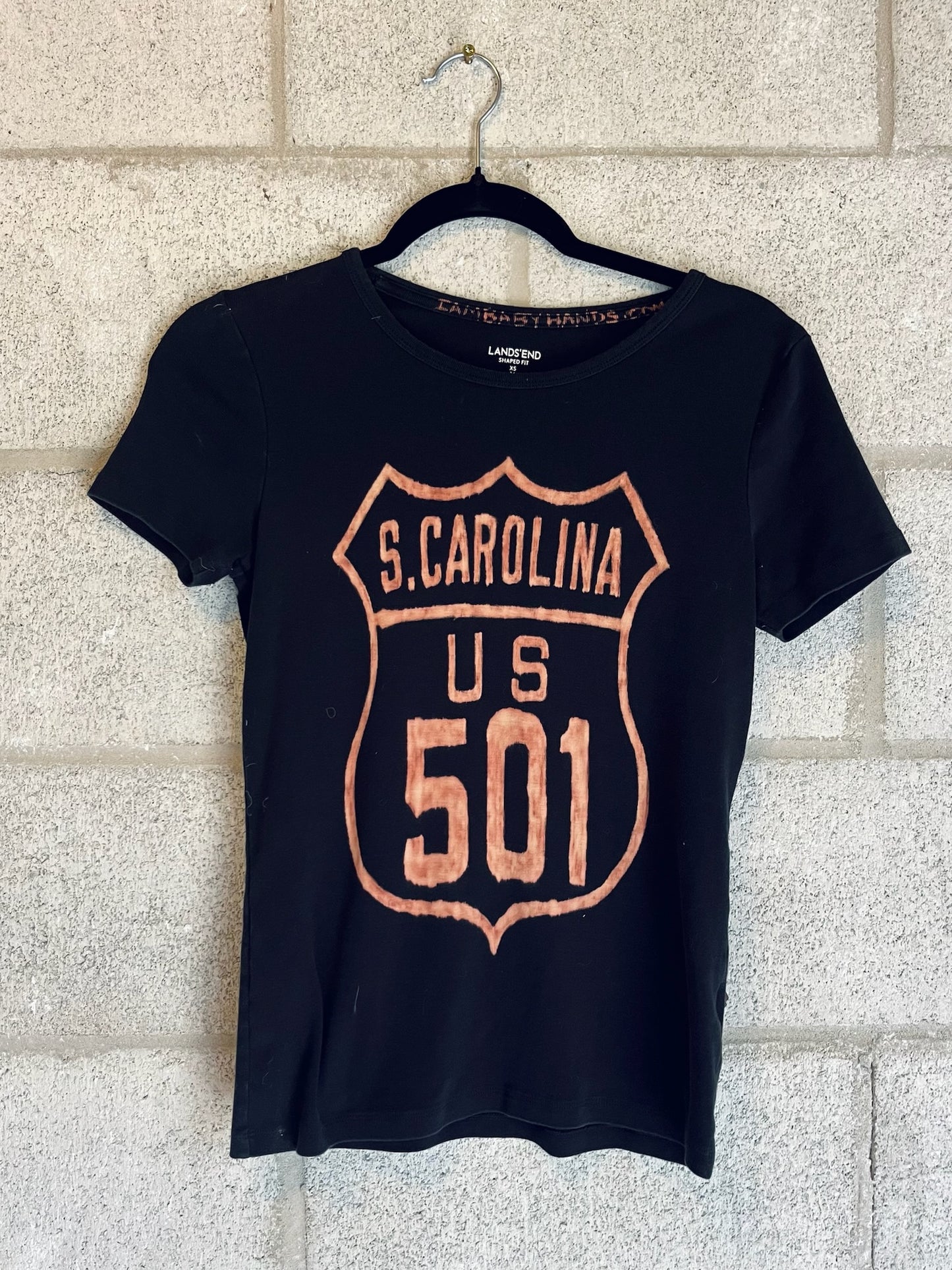 Route 501 Thrifted Black Tee - iambabyhands
