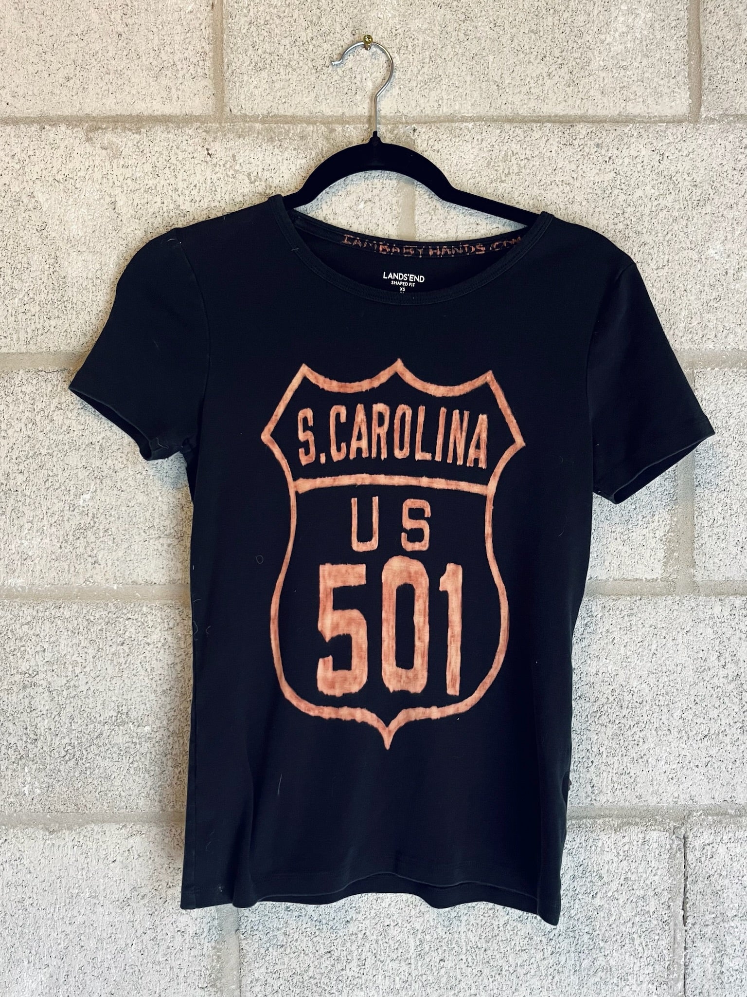 Route 501 Thrifted Black Tee - iambabyhands
